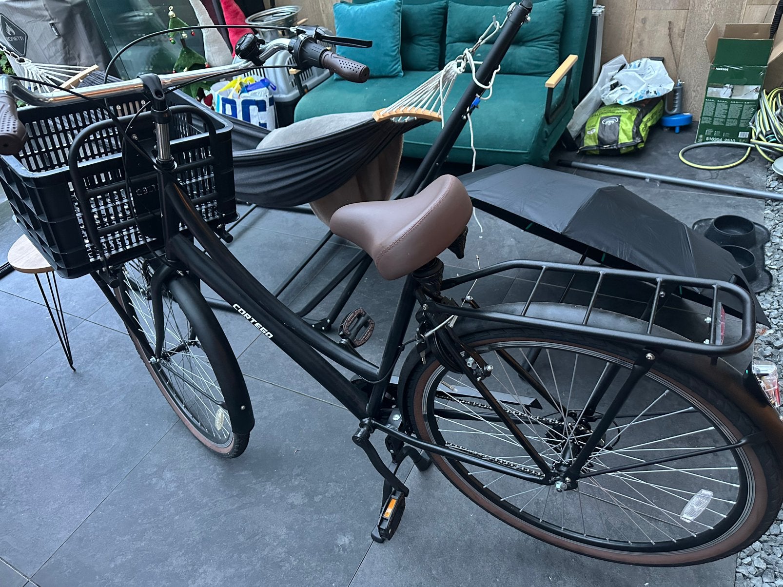 Cortego Transpoter Womens Bicycle 28inch 7 gears, Ophalen, Zo goed als nieuw