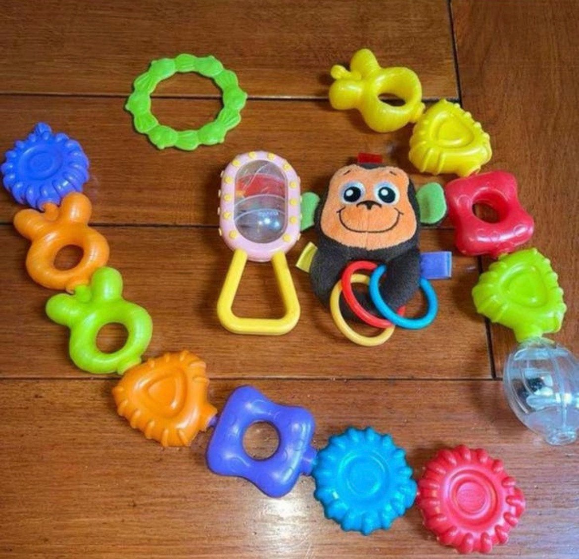 Babyspeelgoed rammelaar etc, Ophalen of Verzenden, Zo goed als nieuw, Rammelaar