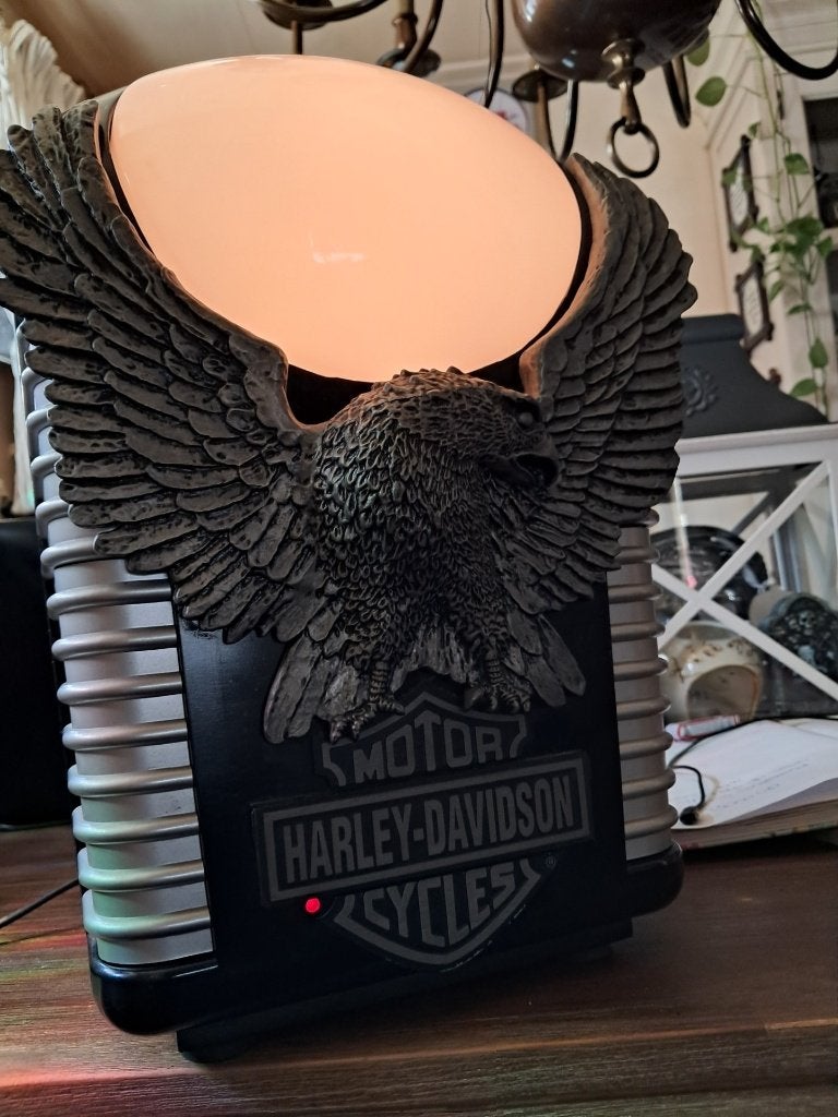 Retro Radio Harley Davidson, Ophalen of Verzenden, Gebruikt