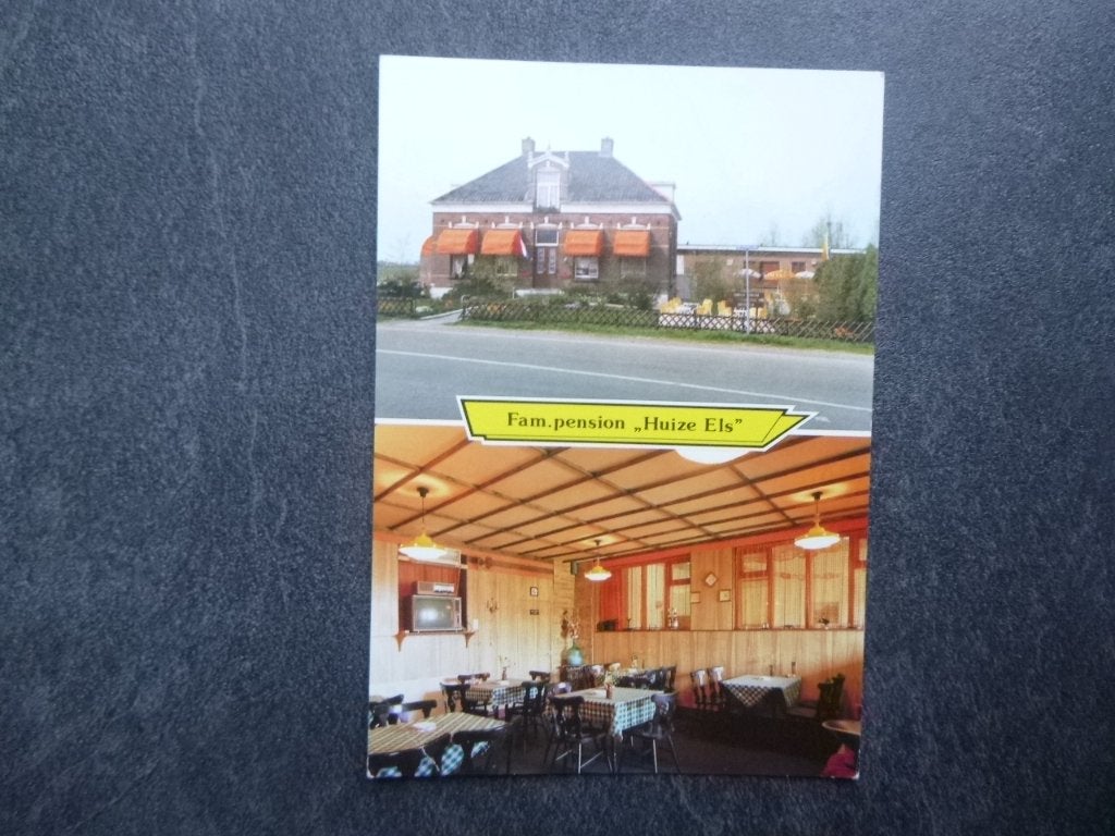 Oosterzee, fam. pension Huize Els/interieur 1980, Verzamelen, Verzenden, 1980 tot heden, Ongelopen