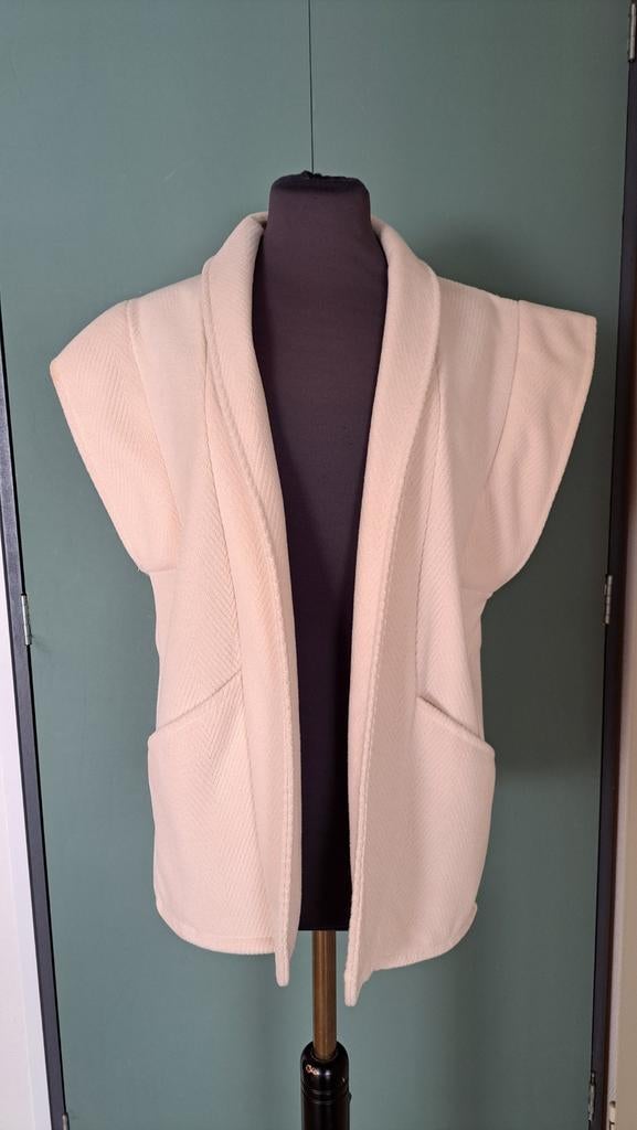 Gilet Costes, Maat 38/40 (M), Wit, Ophalen of Verzenden, Zo goed als nieuw