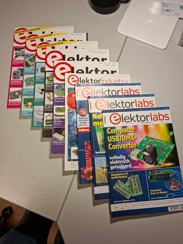 Tijdschrift Elektor / Elektuur 2018, Boeken, Ophalen of Verzenden, Zo goed als nieuw, Wetenschap en Natuur