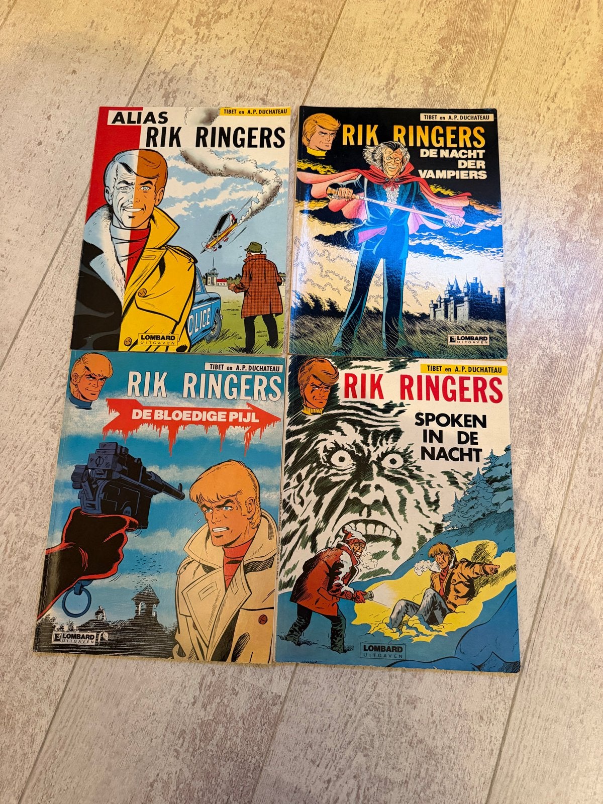 Rik Ringers stripboeken - 4 delen, Boeken, Stripboeken, Meerdere stripboeken, Ophalen of Verzenden, Gelezen