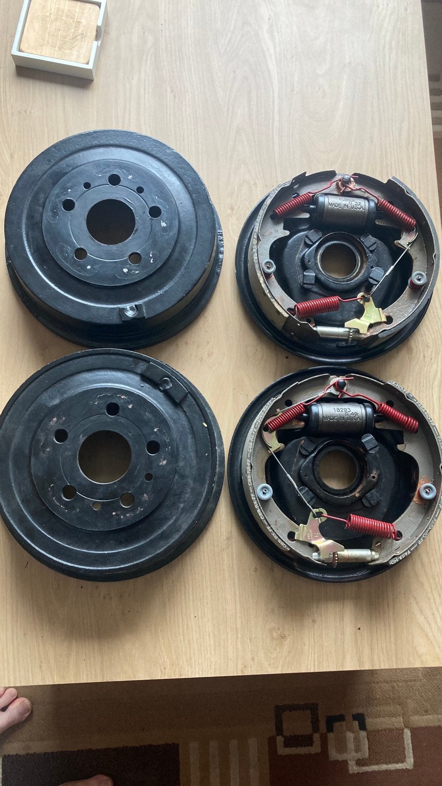 Trommel remmen voorzijde Mustang 64,5-70, Ophalen of Verzenden, Gereviseerd, Ford USA