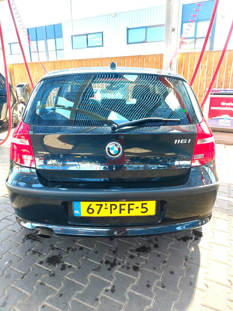 BMW 1-Serie 2.0 116I 5DR 2011 Zwart, Auto's, BMW, Particulier, 1-Serie, Benzine, B, Hatchback, Handgeschakeld, Origineel Nederlands
