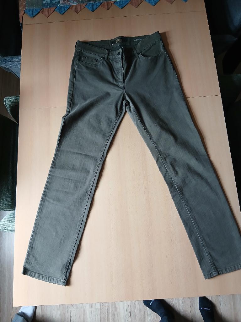 Groene Zerres Jeans 40, Overige kleuren, Ophalen of Verzenden, Zo goed als nieuw, W30 - W32 (confectie 38/40)