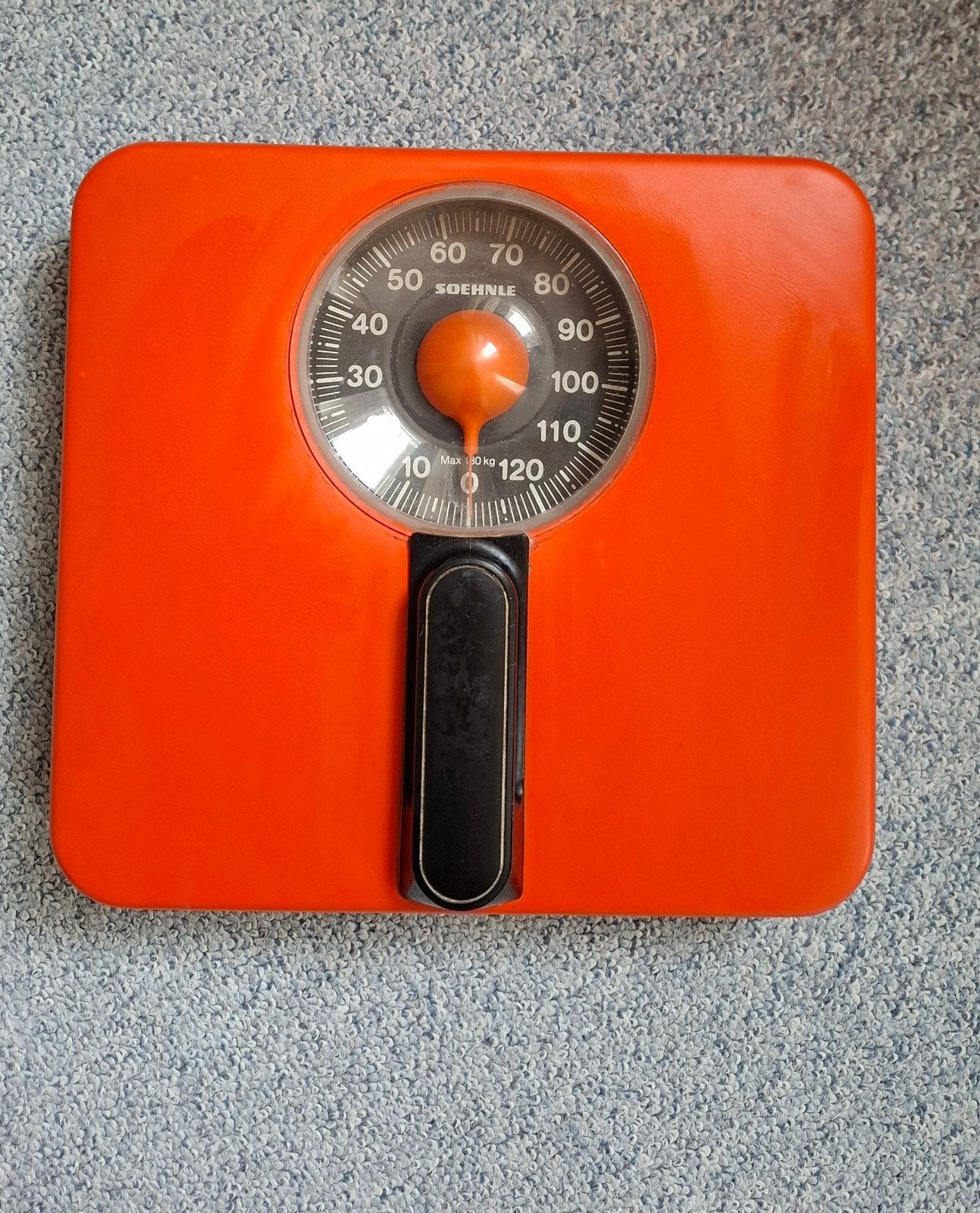 vintage retro 60s analoge personen weegschaal soehnle, Ophalen of Verzenden, Overige typen