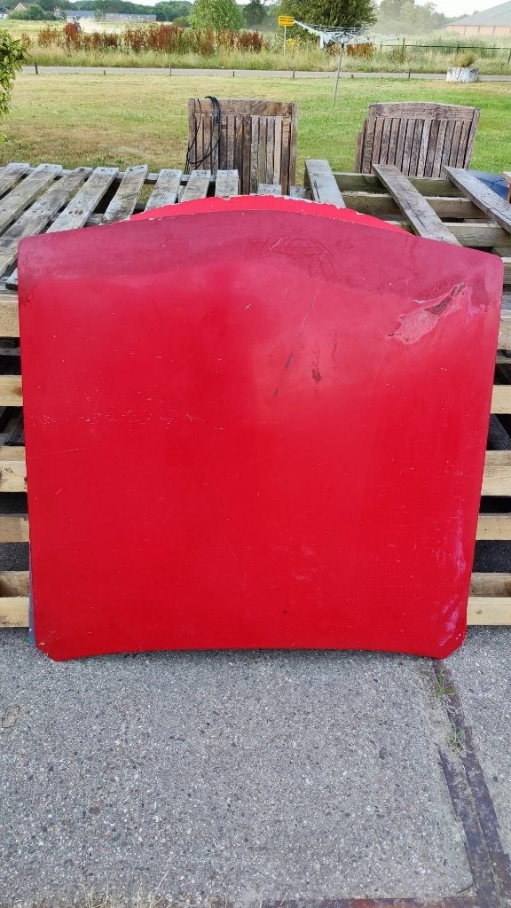 Motorkap Alfa Romeo GT Junior – rood – klassieker / oldtimer, Auto-onderdelen, Gebruikt, Voor, Ophalen of Verzenden, Alfa Romeo