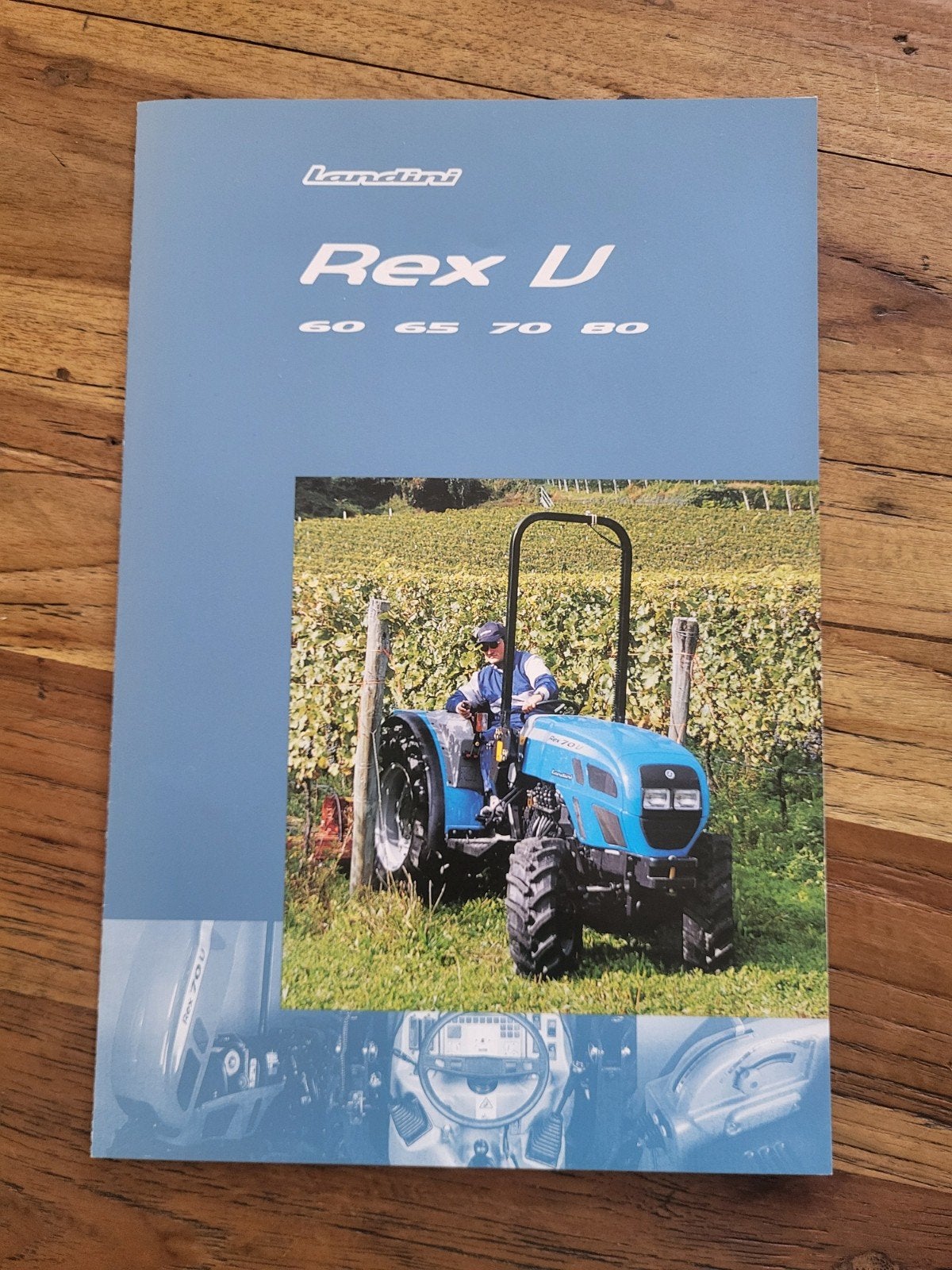 tractor folder Landini REX U, Ophalen of Verzenden