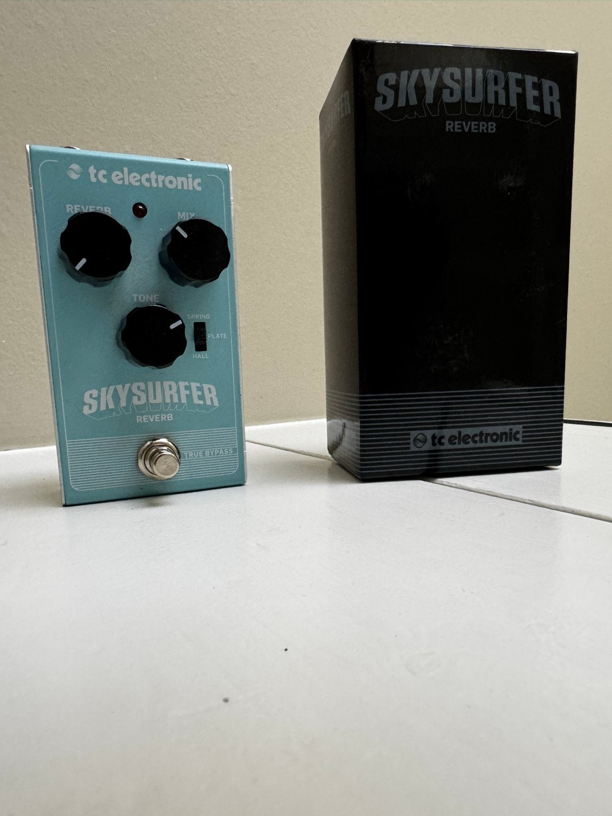 TC Electronic Skysurfer Reverb gitaarpedaal met doos, Ophalen of Verzenden, Zo goed als nieuw, Reverb