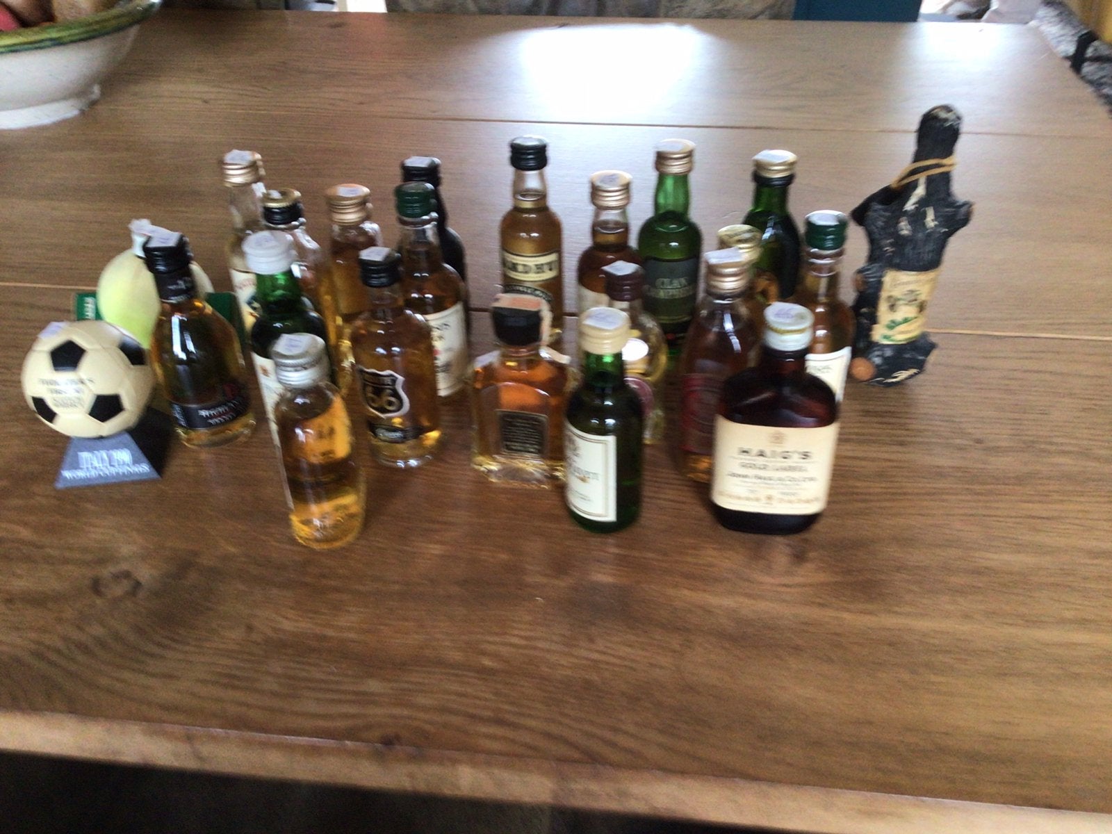 Whisky miniatuur flesjes, Ophalen of Verzenden, Zo goed als nieuw
