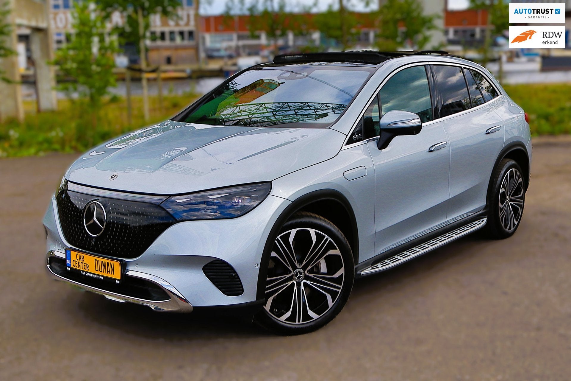 Mercedes-Benz EQE 350 4Matic Business Solution Luxury 90 kWh, Auto's, Automaat, 553 km, Leder, SUV of Terreinwagen