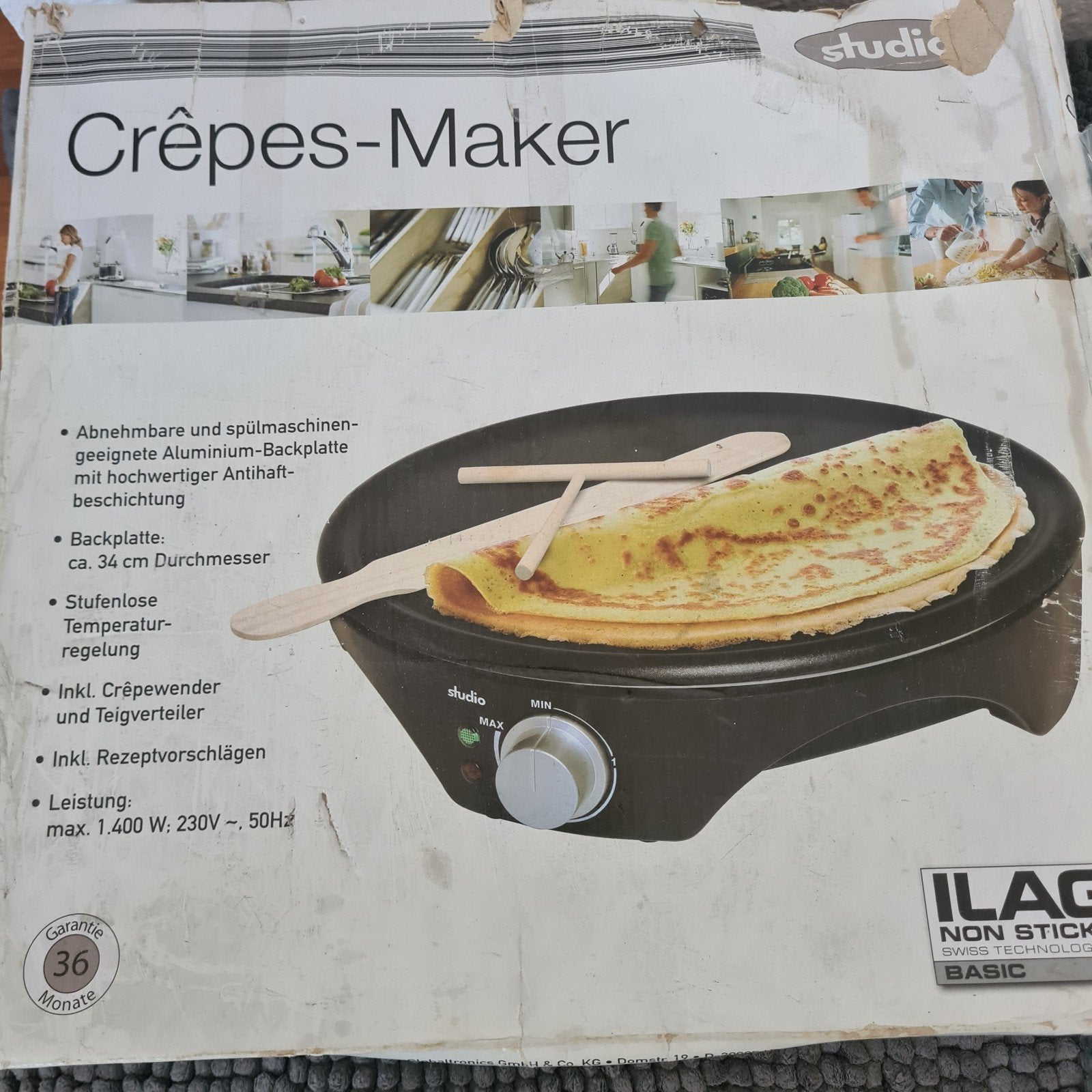 Crêpes-Maker -, Ophalen, Zo goed als nieuw