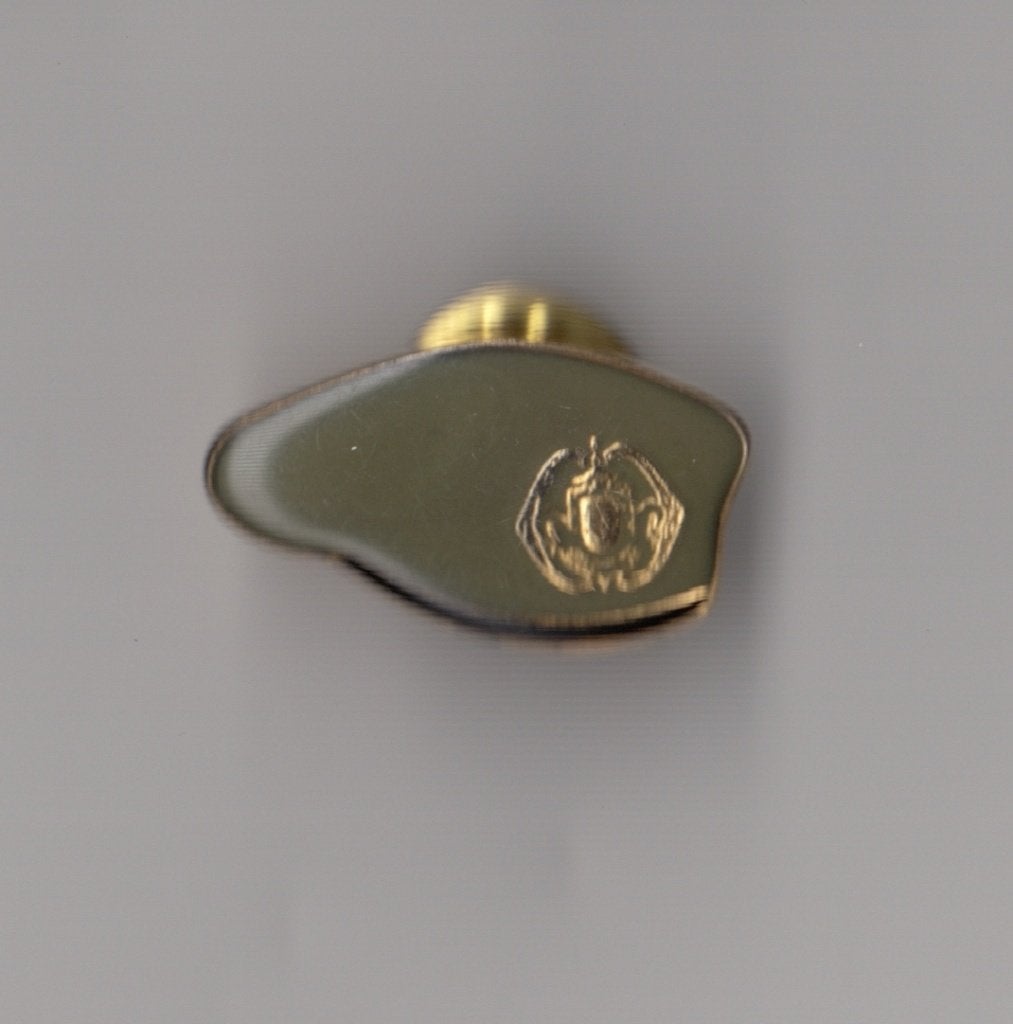 Nulli Cedo Infanterie embleem Baret pin, Niet vindbaar, Niet vindbaar, Nederland, Embleem of Badge