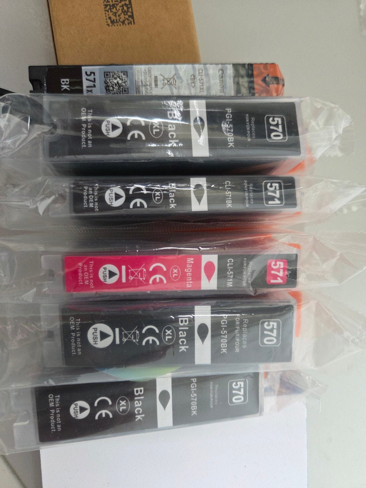 canon CLI  570 571 cartridges 12 stuks, Ophalen of Verzenden, Nieuw, Cartridge, Diverse