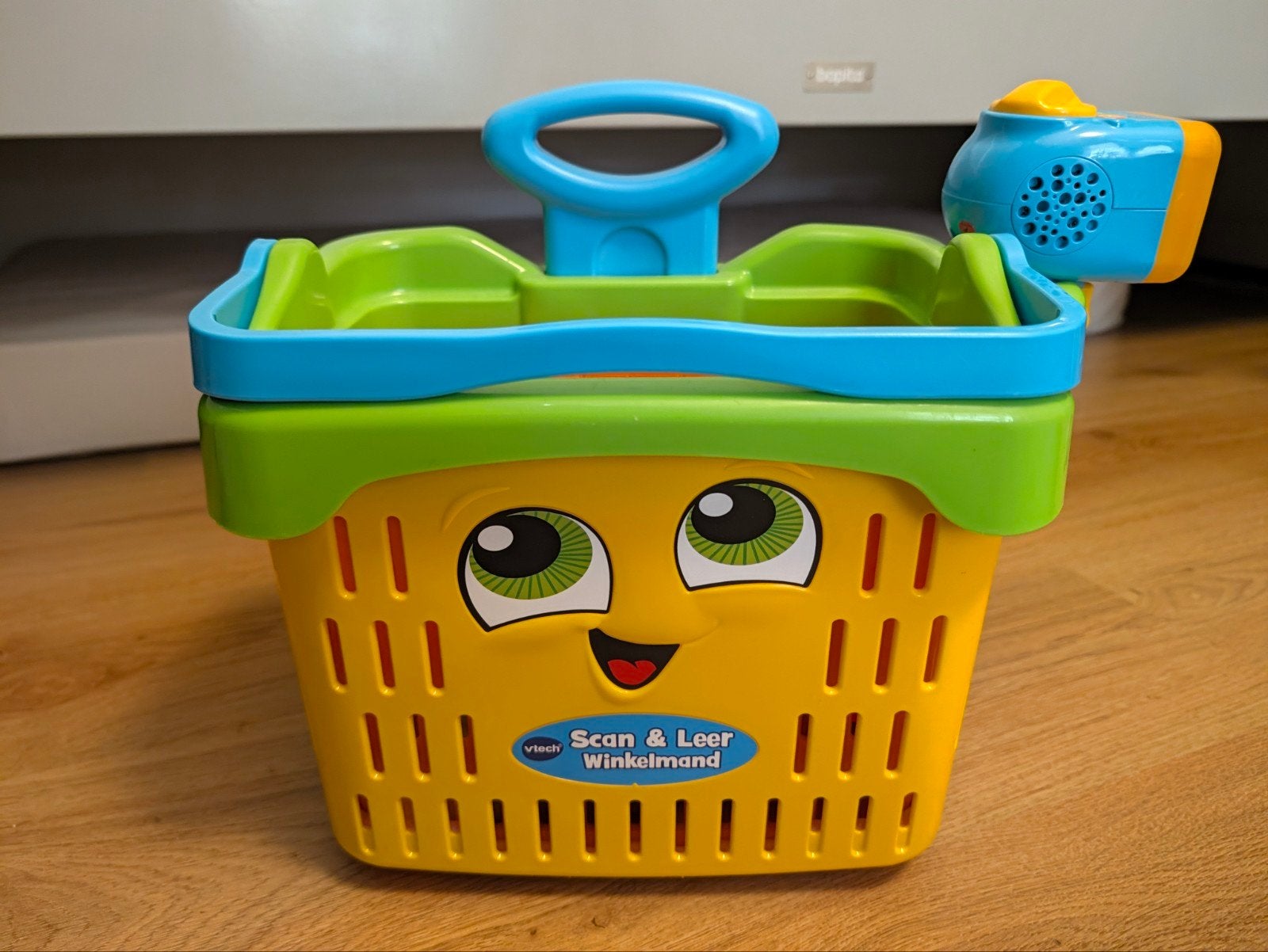 VTech Scan & Leer Winkelmandje met accessoires, Ophalen, Zo goed als nieuw, Overige typen, Met geluid
