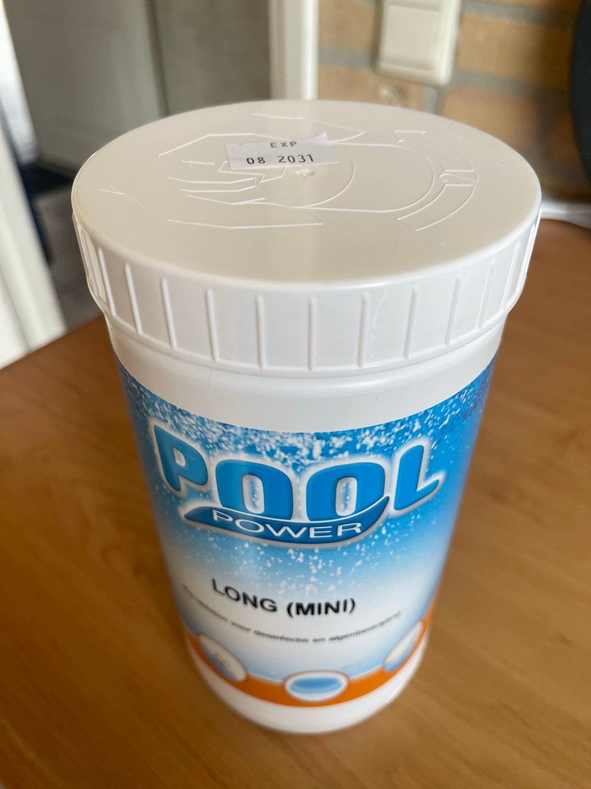 Pool Power Long (Mini) chloortabletten 1kg, Ophalen of Verzenden, Nieuw, Reinigingsmiddel