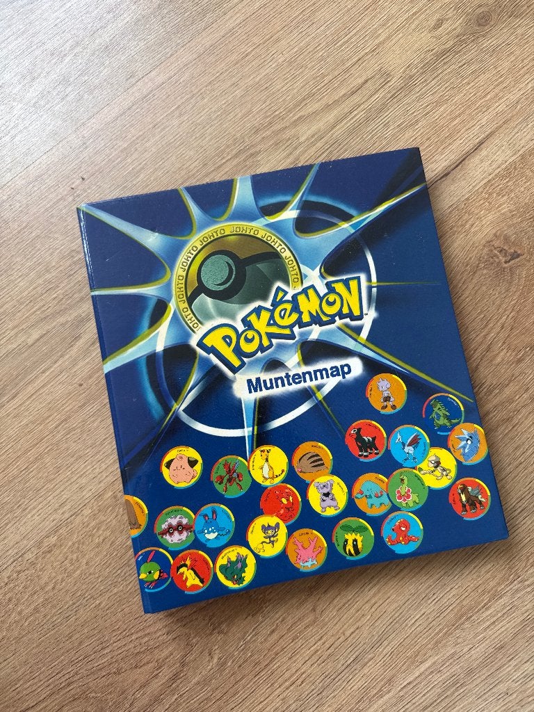 Pokémon Muntenmap, Ophalen of Verzenden, Zo goed als nieuw, Overige typen