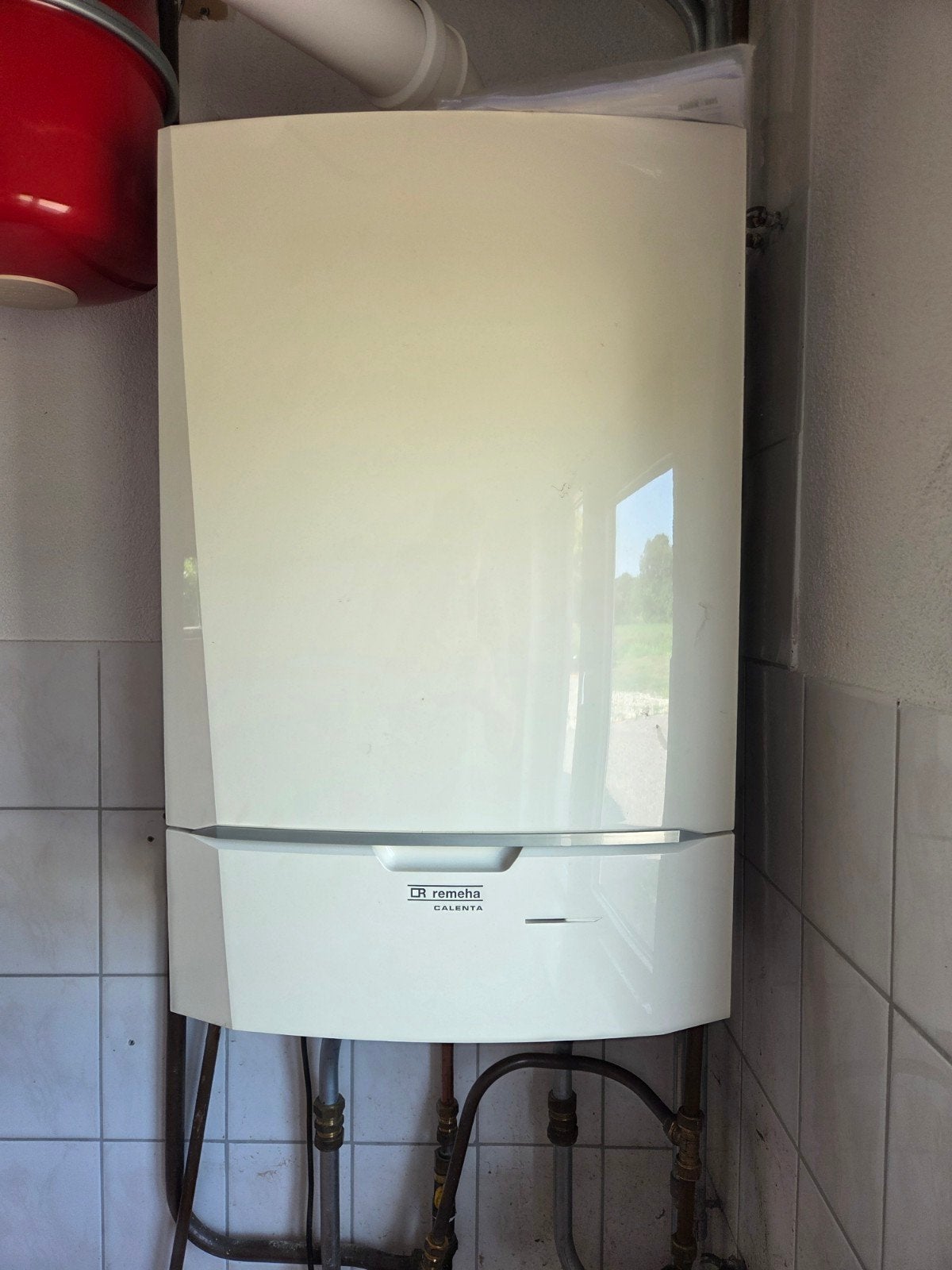 Remeha Calenta 28c CV-ketel - Gebruikt, goed werkend, Ophalen, Gebruikt, Hoog rendement (Hr), Cv-ketel of Combi-ketel