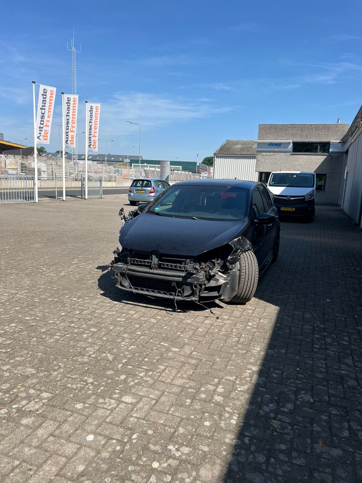 Golf 6R Stage 2 400PK – Unfall/Schadeauto, 13 km/l, 4 cilinders, 1984 cc, Zwart