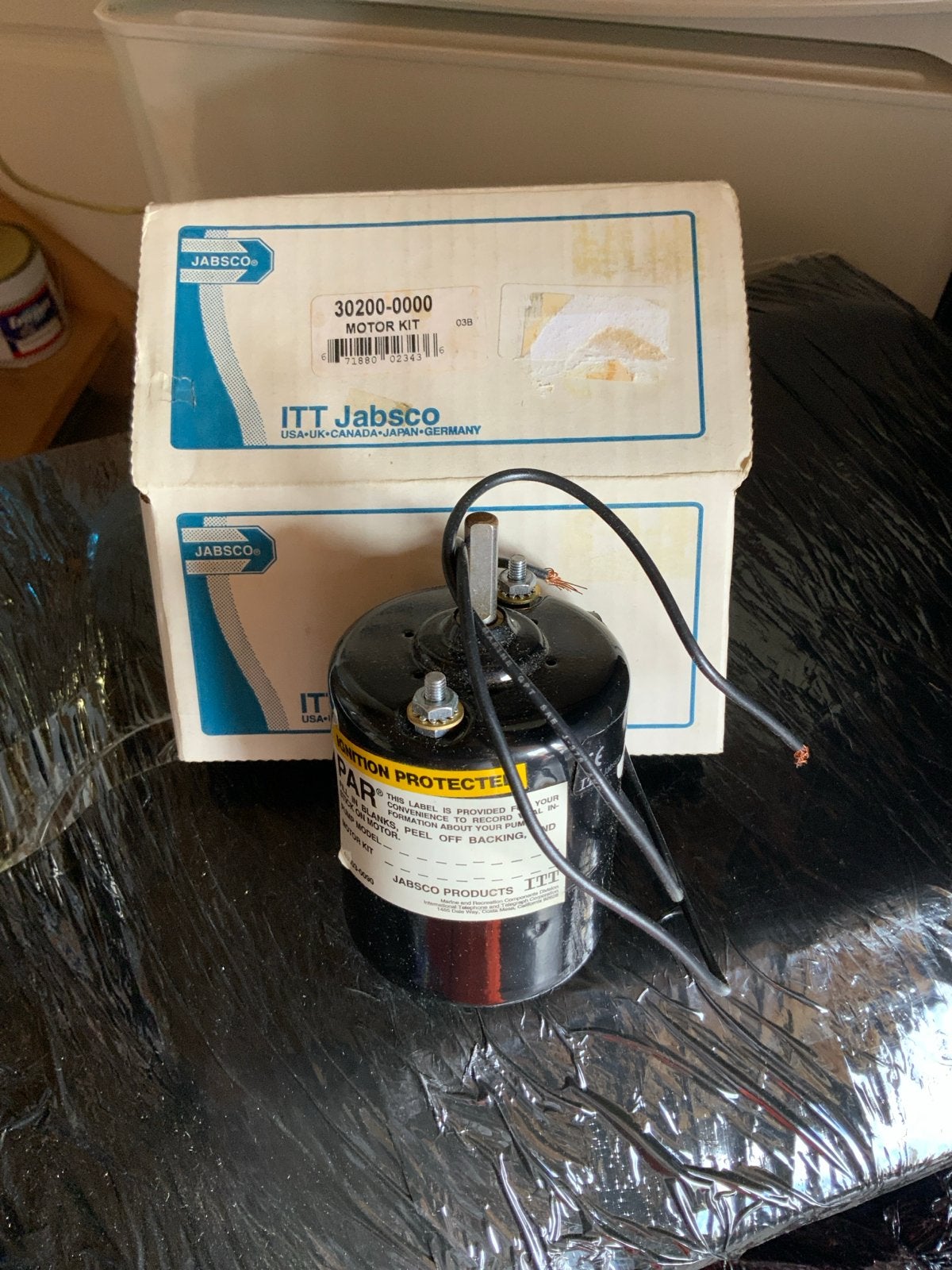 ITT Jabsco 30200-0000 Motor Kit - Nieuw in doos, Watersport en Boten, Ophalen, Nieuw, Motor en Techniek