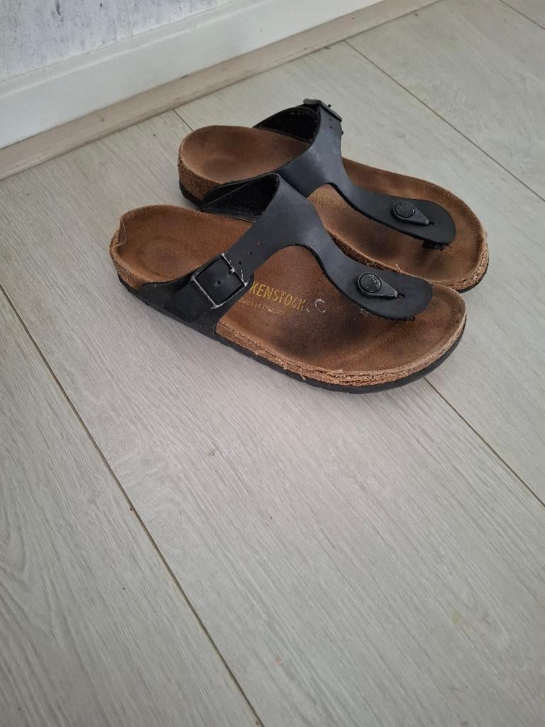 Birkenstock Gizeh - zwart maat 35, Gebruikt, Jongen of Meisje, Overige typen, Ophalen of Verzenden