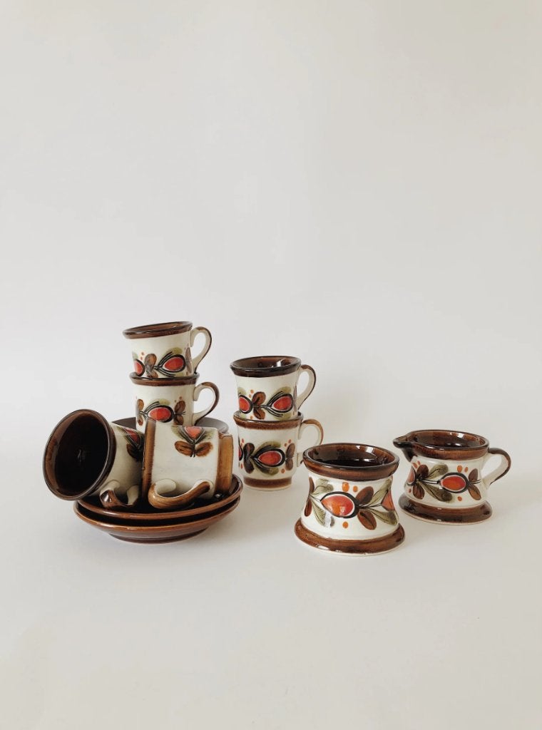 VINTAGE SERVIESSET | SCHRAMBERG BERNAU, Ophalen of Verzenden