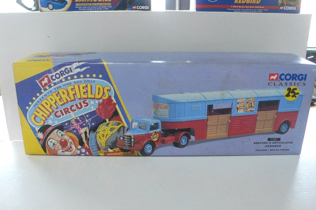 bedford chipperfield paardentransport - corgi -AANBIEDING!!!, Verzenden, Nieuw, Bus of Vrachtwagen, Corgi