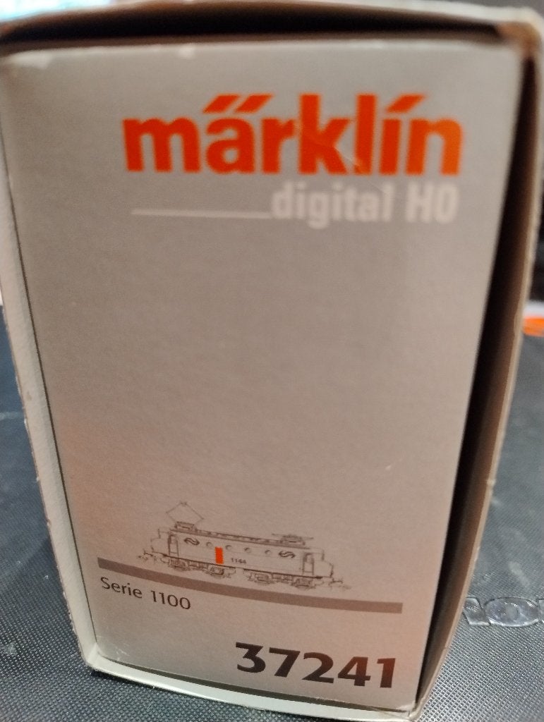Märklin 37241 NS 1144 "Botsneus" Digitaal NIEUWSTAAT, Wisselstroom, Locomotief, Nieuw, Ophalen of Verzenden