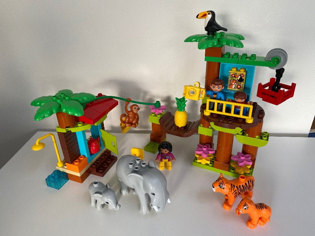 Lego Duplo Jungle, Kinderen en Baby's, Ophalen of Verzenden, Zo goed als nieuw, Compleet, Duplo