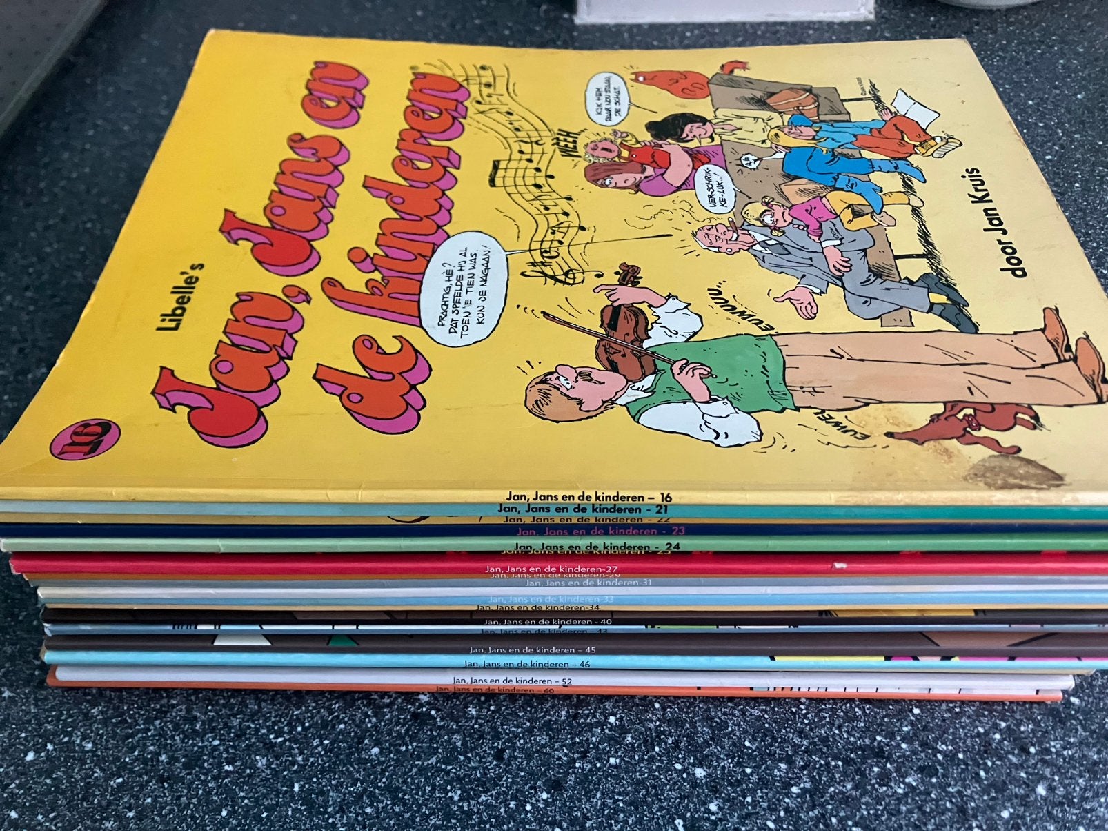 Jan Jans en de kinderen 22 albums, Boeken, Stripboeken, Meerdere stripboeken, Ophalen of Verzenden, Gelezen