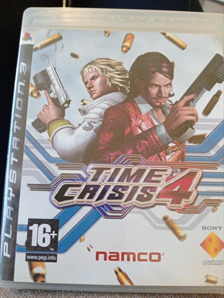 Time crisis 4 voor pst 3, Spelcomputers en Games, 1 speler, Ophalen of Verzenden, Zo goed als nieuw, Shooter