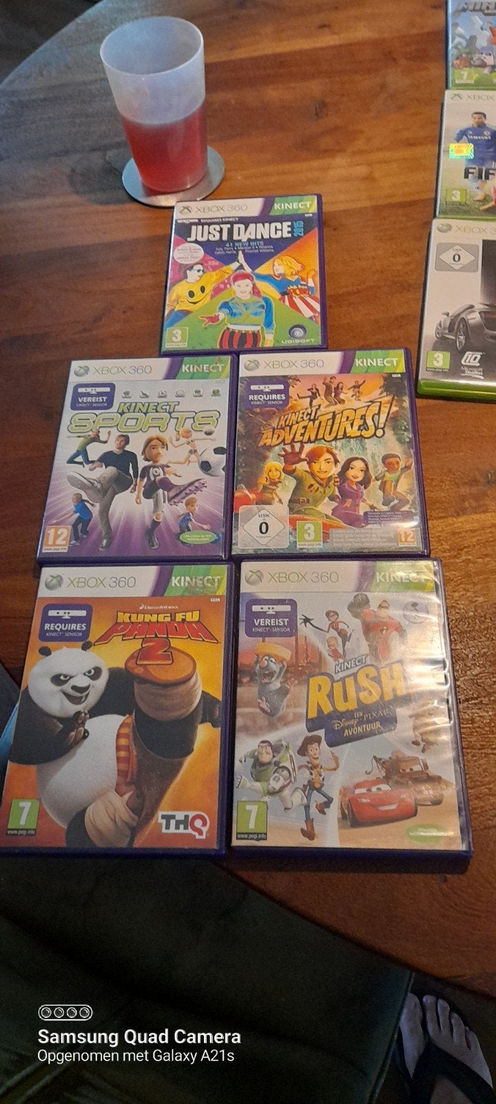 Xbox 360 games: Minecraft, FIFA, LEGO, Kinect Adventures, Spelcomputers en Games, Games | Xbox 360, Ophalen, Gebruikt, Overige genres