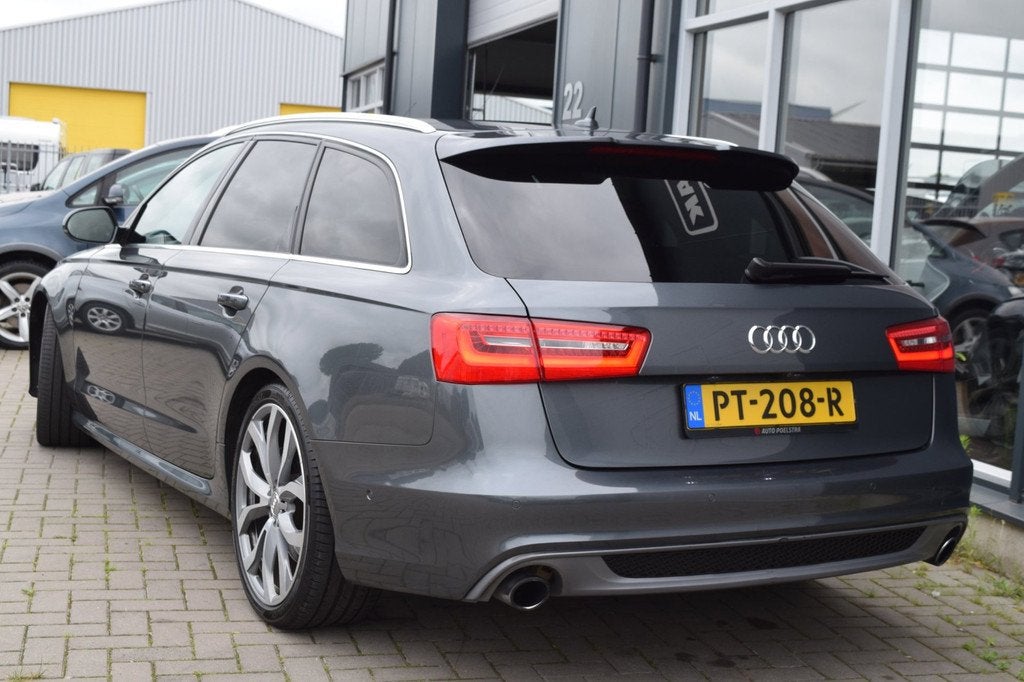 Audi A6 Avant 3.0 TDI BiT quattro Pro Line Plus | Matrix | A, Auto's, Audi, Automaat, Euro 5, Gebruikt, Zwart