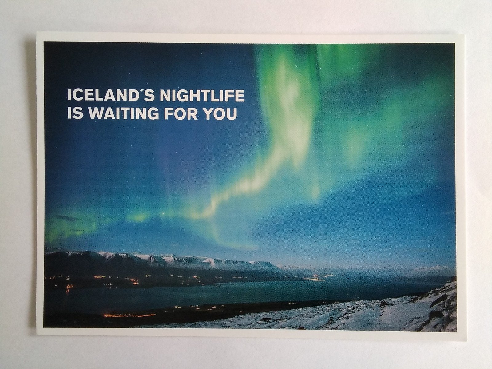 Ansichtkaart Icelandair / Boomerang 2015, Verzenden, Zo goed als nieuw, Kaart, Foto of Prent