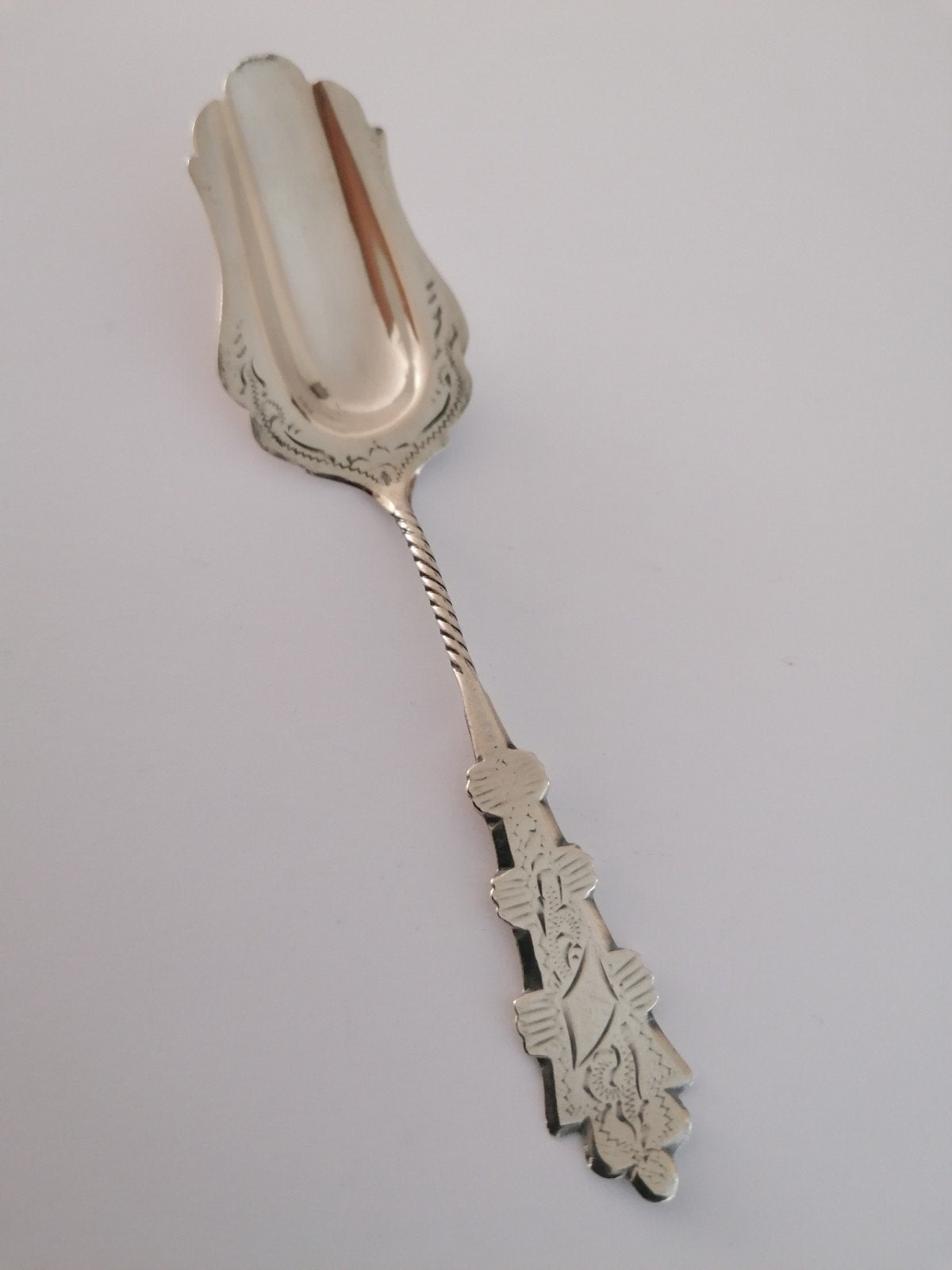 Suikerschep, Antiek en Kunst, Antiek | Goud en Zilver, Ophalen of Verzenden
