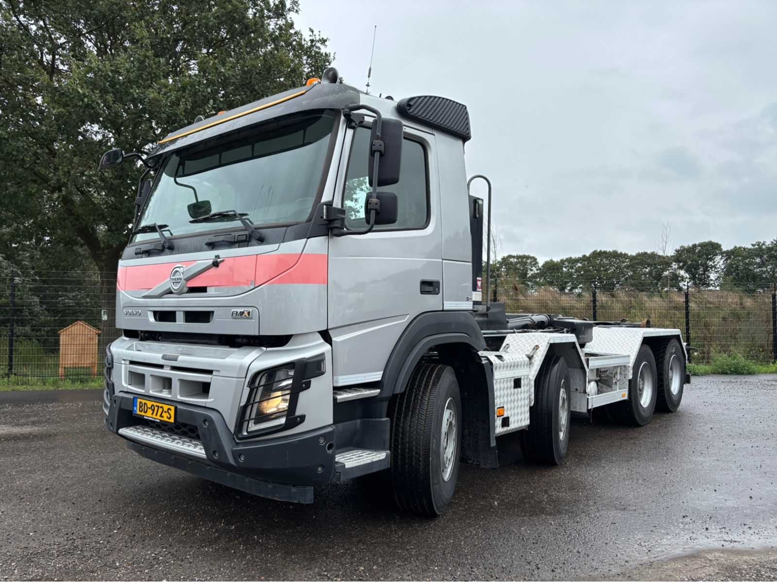 2014 Volvo FMX 460 HIAB 21T Haakarm / Containersysteem Vrach, Euro 6, Overige brandstoffen, Bedrijf, Volvo