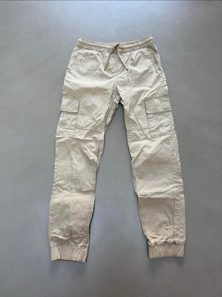 Beige cargo broek Salty Dog, maat 152, in hele goede staat, Ophalen of Verzenden, Zo goed als nieuw, Jongen of Meisje, Broek