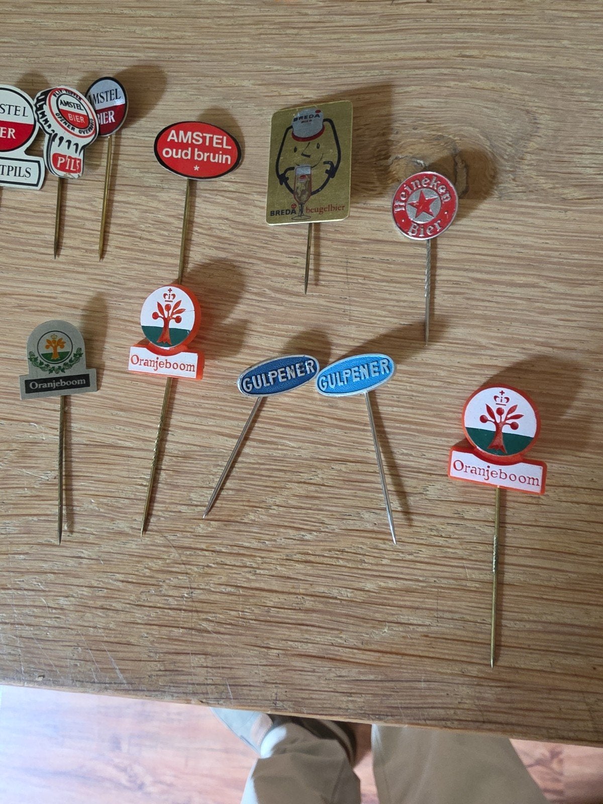 Vintage bierspelden verzameling, Ophalen of Verzenden, Gebruikt, Overige onderwerpen