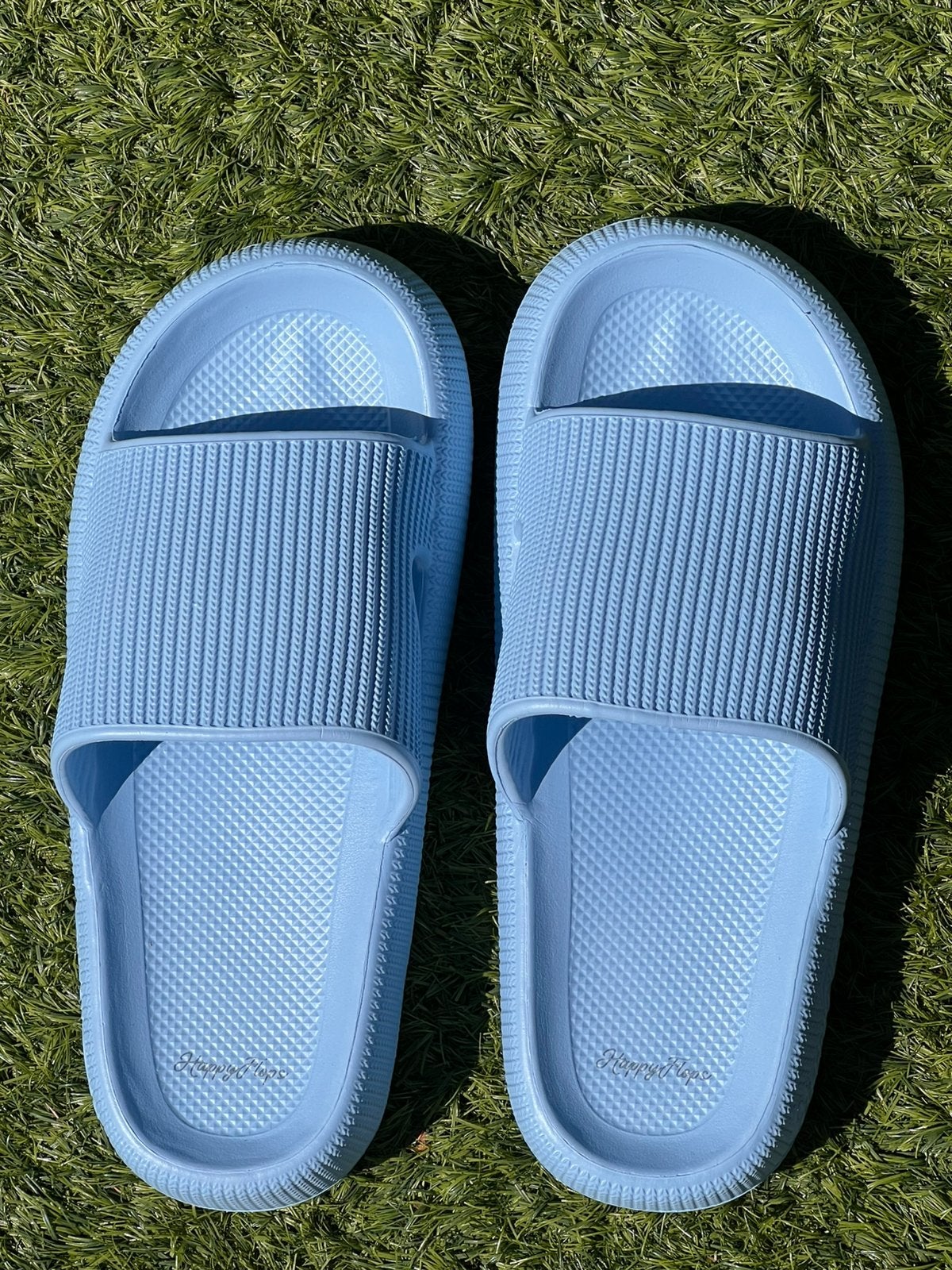 Happy Flops licht blauw mt 40/41 nieuw/ echt, Slippers, Blauw, Nieuw, Ophalen of Verzenden