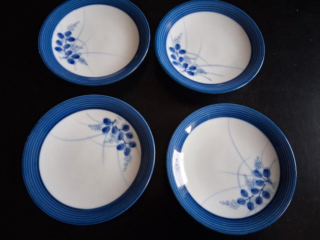 Japanse Arita Hagama petit four bordjes *eureka*, Ophalen of Verzenden