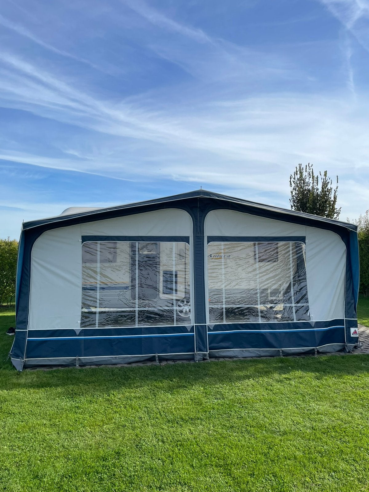 Doréma Garda XL270 voortent met luifel, Ophalen, Zo goed als nieuw, Dorema