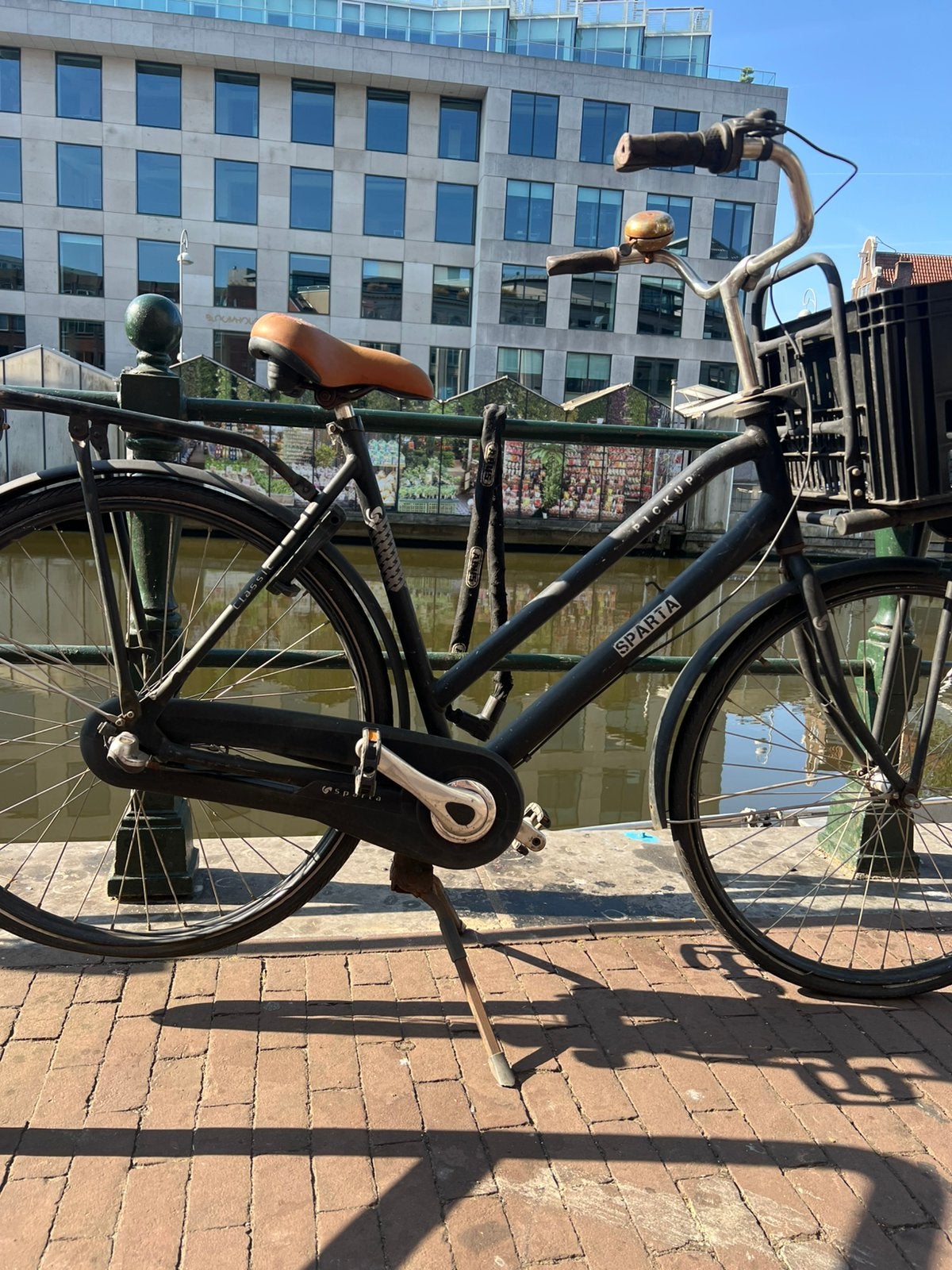 Sparta damesfiets 28 inch 3 versnellingen, Ophalen, Terugtraprem, Sparta, Gebruikt