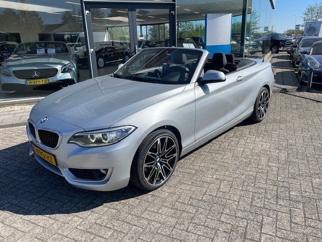 BMW 2-serie Cabrio 220i, Auto's, BMW, Gebruikt, 4 cilinders, Cabriolet, 4 stoelen