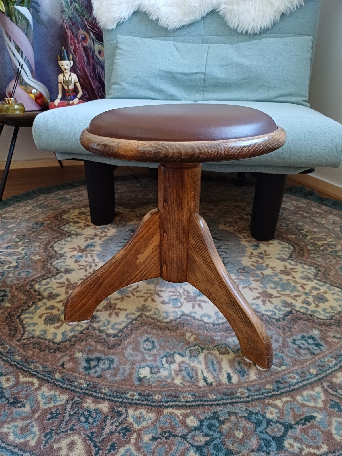 Vintage Andexinger pianokruk, Ophalen of Verzenden, Hout
