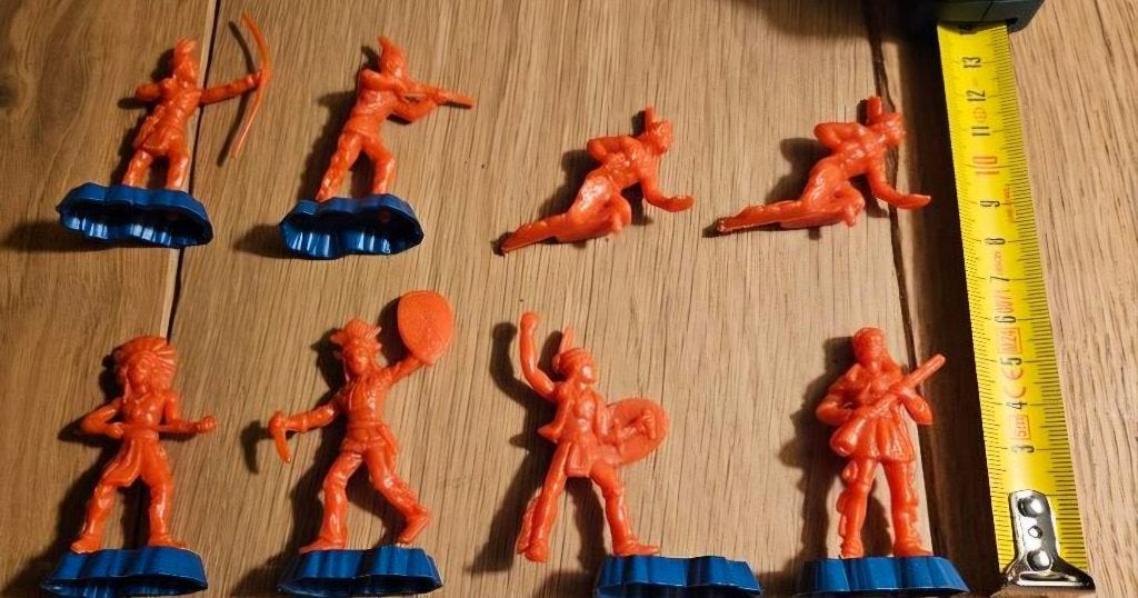 Cowboys & indianen verzamelen, vintage poppetjes 6 cm 1960 !, Verzamelen, Ophalen of Verzenden, Nieuw