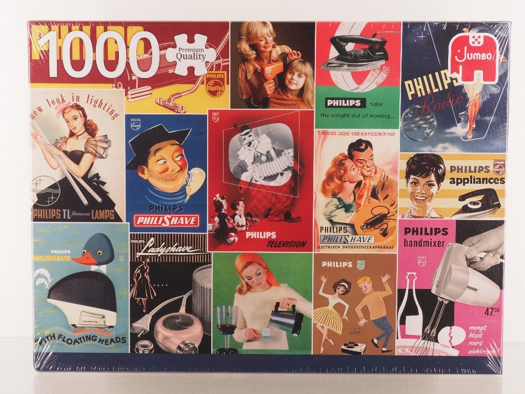 Nieuw in folie: Jumbo puzzel 1000 stukjes Philips, Ophalen of Verzenden, 500 t/m 1500 stukjes, Nieuw, Legpuzzel