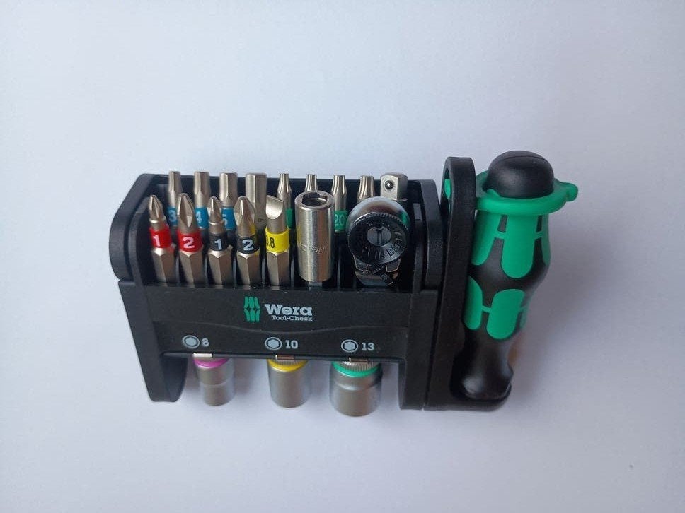 Wera Tool-Check Bitset met Doppen en Ratel (nieuw), Ophalen of Verzenden, Nieuw, Bitset, Overige merken