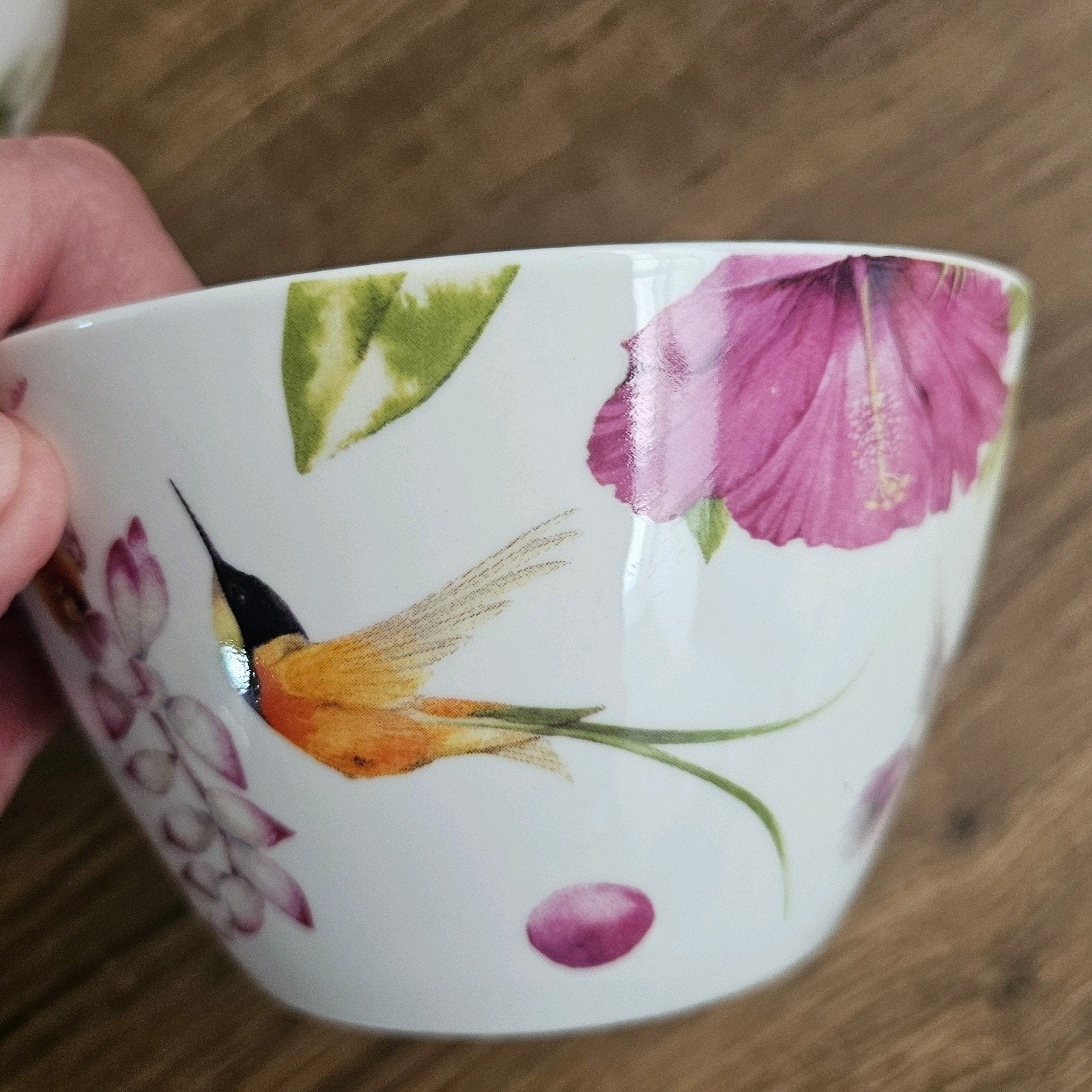 2 Kommetjes Humming Birds, Ophalen of Verzenden