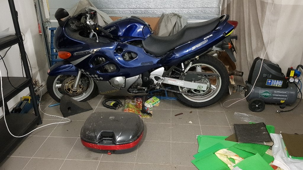 Suzuki  GSXF 750, Motoren, Motoren | Suzuki, 750 cc, Sportuitlaat, 4 cilinders, Gebruikt